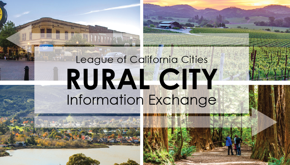 Four rural cities in a quad layout with Rural Cities Information Exchange name